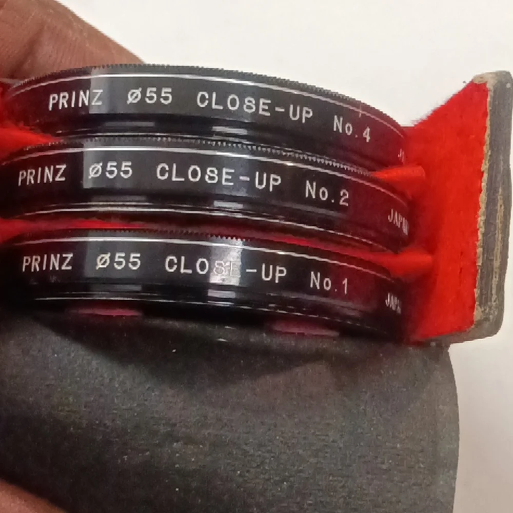 Prinz close-up lens no.1, 2 and 4